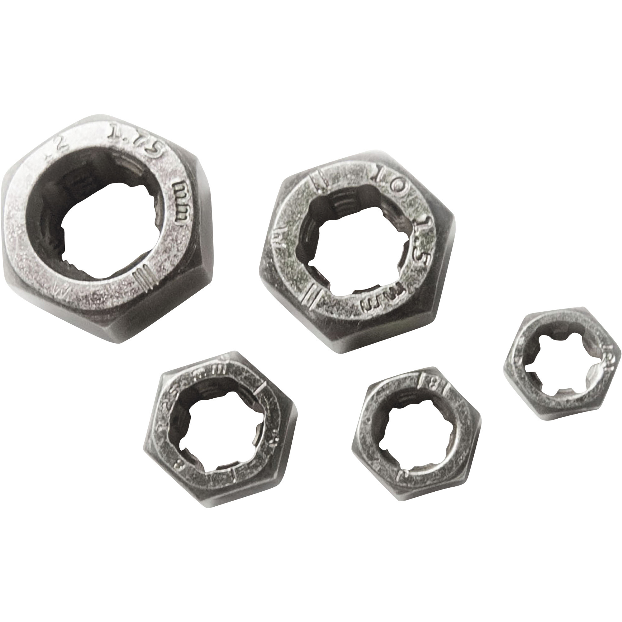Century Tool Rethreading Die Set, 5-Pcs., Metric, Model# 92935